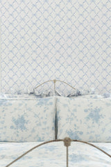 Baby Bow Blue Bella Standard Wallpaper | Loveshackfancy sale