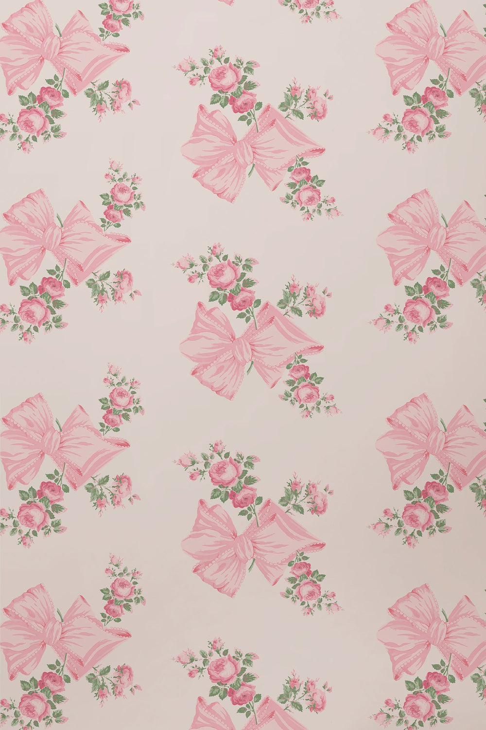 Rosa Beaux Pink Mint Standard Wallpaper | Loveshackfancy outlet