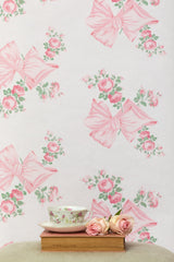 Rosa Beaux Pink Mint Standard Wallpaper | Loveshackfancy outlet