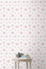 Breezy Ikat Rose Peel & Stick Wallpaper | Loveshackfancy near me
