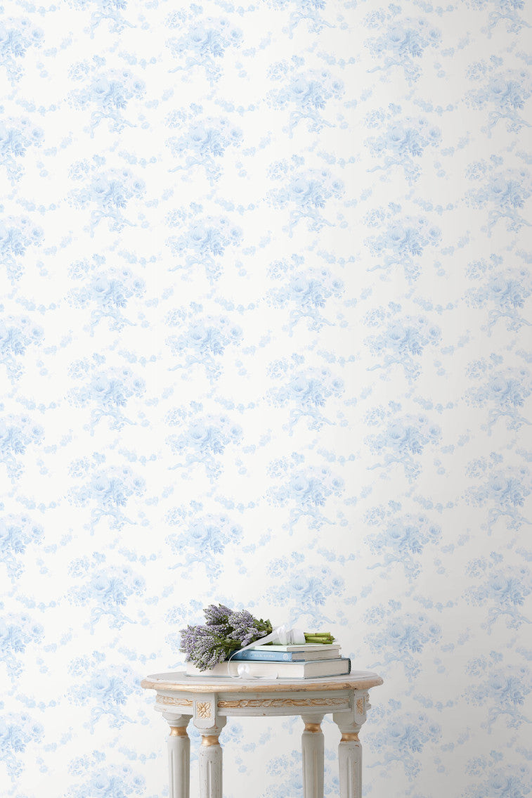 Powdered Feather Standard Wallpaper | Loveshackfancy online